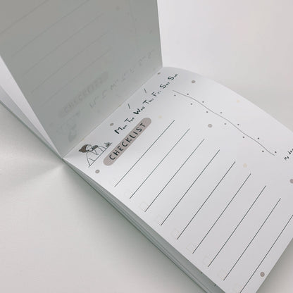 Na's Diary Checklist notepad